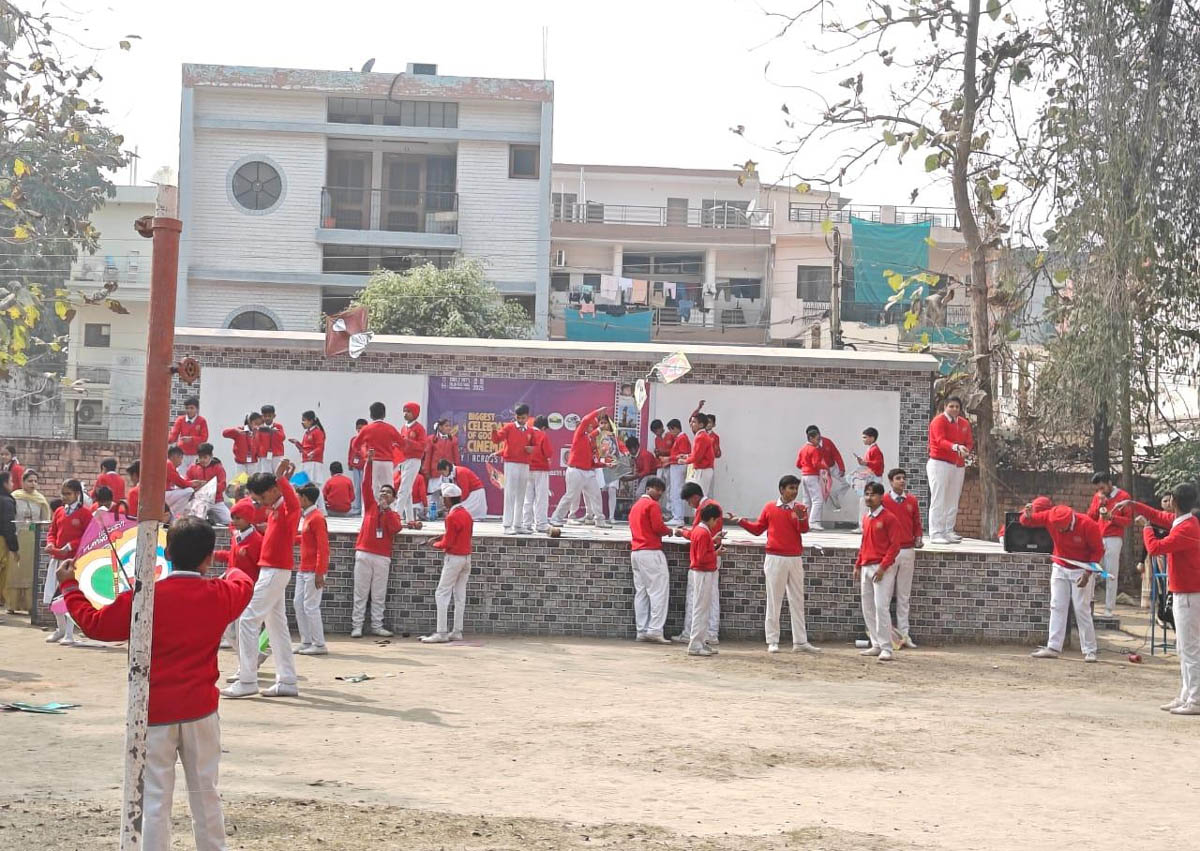 Basant Panchami festival celebrated at Shastri Model School